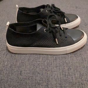 Banana Republic Black Knit Sneaker